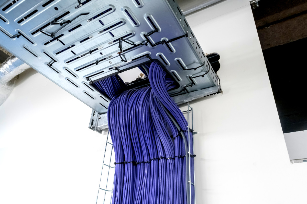 Structured and organized network cables